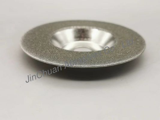 100mm Electroplated CBN Diamond Wheel For Carbide Grinding Cup Wheel 23 * 1mm