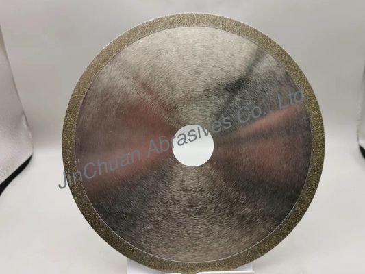 Silver Electroplated Bond Grinding Wheels Durable 1.0mm High Performance