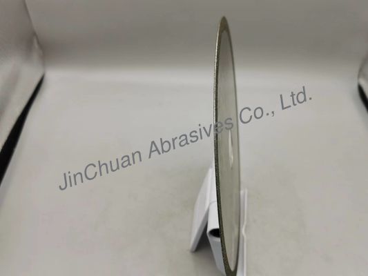 Silver Electroplated Bond Grinding Wheels Durable 1.0mm High Performance