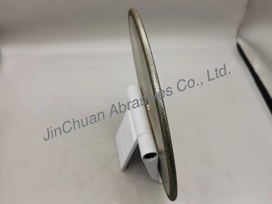 200mm Electroplated Grinding Diamond Wheel Diameter 15.875 Arbor Hole 1F1R