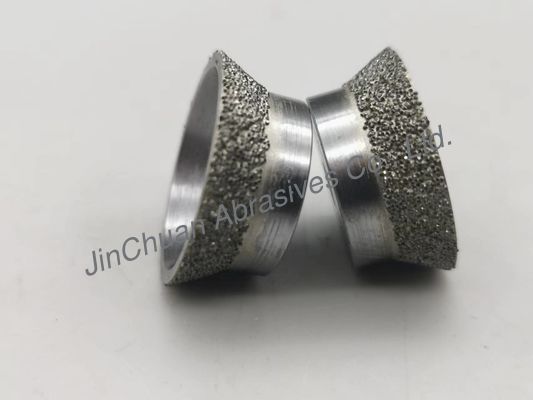 High Durability Sintered Diamond Wheels 30mm Brazed Customized Hardness