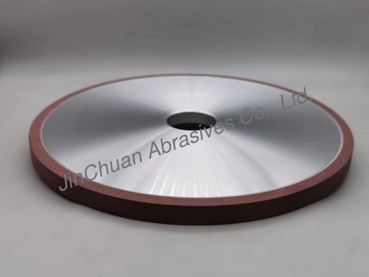 D200 Grit Resin Bonded Diamond Grinding Wheel Flat Shape Aluminium