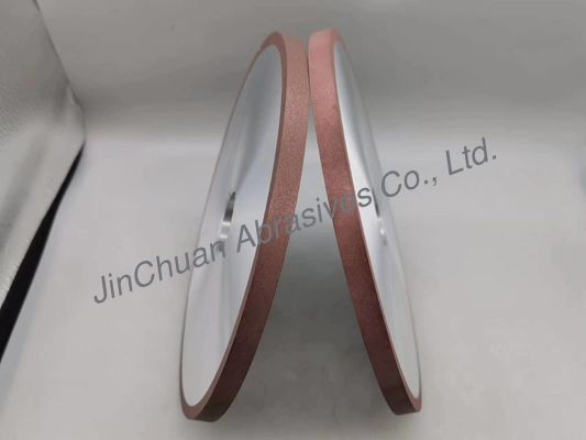 D200 Grit Resin Bonded Diamond Grinding Wheel Flat Shape Aluminium