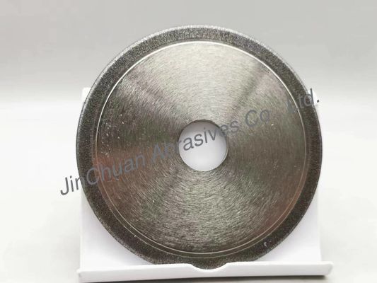 Customized Electroplated CBN Grinding Steel Wheels B126 1F1 Shape