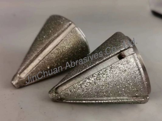 Silver Color Electroplated Diamond Grinding Head D40 Customized