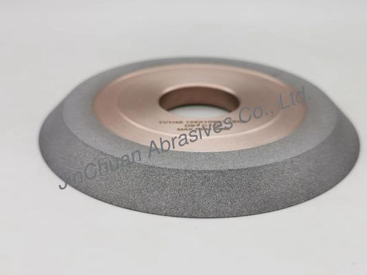 Hybrid Bond Diamond Grinding Wheels 1v1 Resin  For Cnc Milling 125*10*31.75*6 Mm