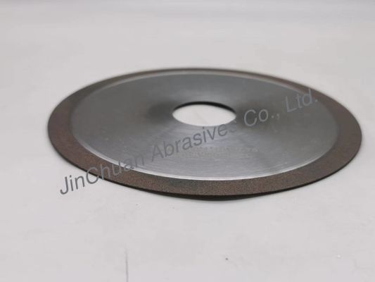 1A1R Resin Bond CBN Cutting Wheel For Carbide Tungsten Flat Cubic Boron Nitride