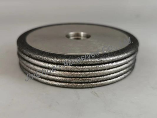 Customized 1F1 Electroplated CBN Grinding Wheels Diameter 105 B80/100