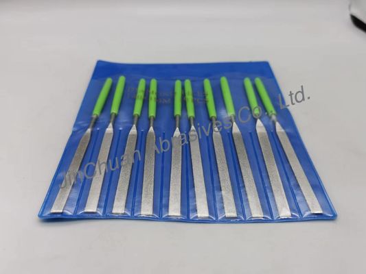 Square Electroplated Diamond File 3*140*5*70 Grinding D200/230