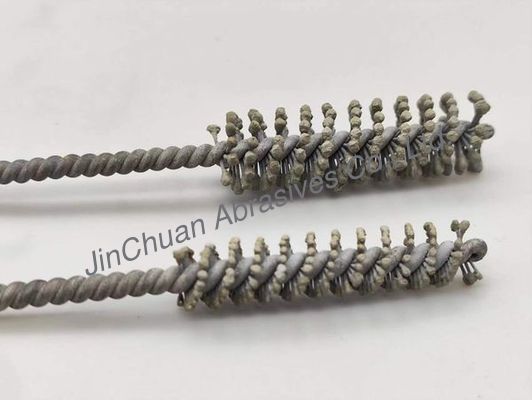 Diamond Abrasives Flexible Honing Brush Customized Handle Length 8.5mm And 12mmgrit