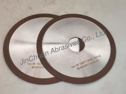 1A1R CBN Diamond Cutting Wheel Resin Bonded Dry Work Kind