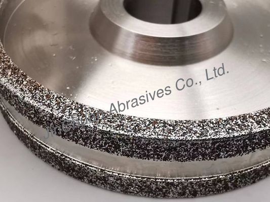 Steel Body Electroplated CBN Grinding Wheels Diameter 100 Grit Number B301