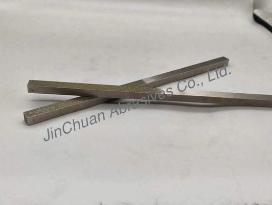 Rectangle Electroplated Diamond Hand File Length 220 Diamond Grit Number 120//140