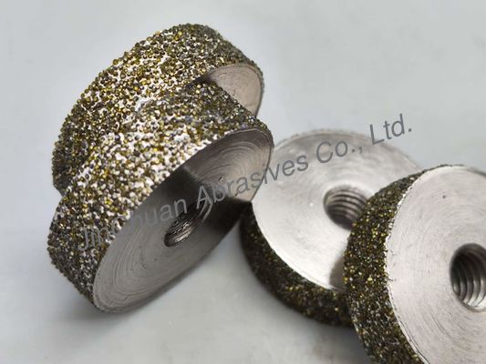 1A1 Gray Steel Electroplated Diamond Grinding Wheels With D30/35 Grit Diamond