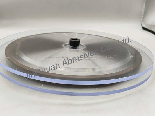 R0.8mm 200mm Rein Bonded Grinding Wheel CBN Sharpening Wheels