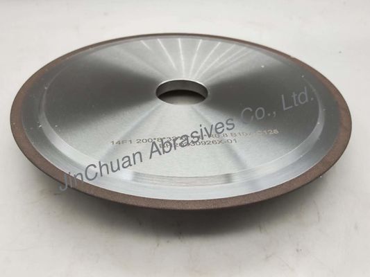 R0.8mm 200mm Rein Bonded Grinding Wheel CBN Sharpening Wheels