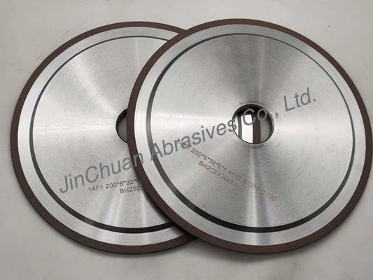 R0.9 14A1 Resin Bond Diamond Wheels For Grinding Carbide Tools