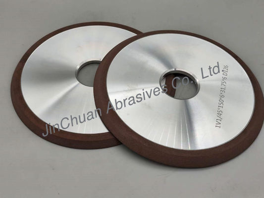 1V1 Resinoid League Diamond Grinding Wheel 150mm With 30 45 Degrees