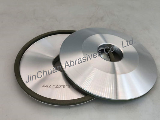 4A2 Diamond Resin Grinding Wheel 125*5*3mm For Sharpening
