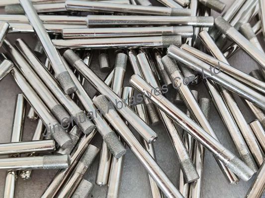 Electroplated Diamond Sharpening Pins 2.3mm-6.3mm Diamond Grit Number D91