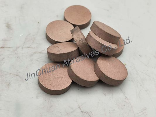 4.5 Mm Resin Diamond Grinding Wheel With Brown Resin Bond For Optical Glass
