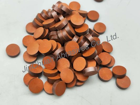4.5 Mm Resin Diamond Grinding Wheel With Brown Resin Bond For Optical Glass