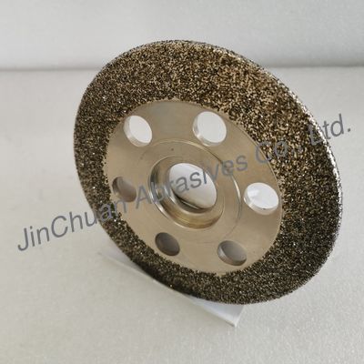 Diameter 150mm Electroplated CBN Grinding Wheel With Weight-Reducing Holes