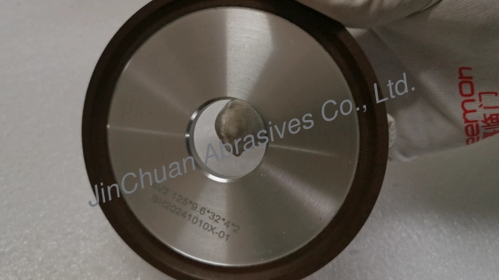 Diameter 125 mm 4V2 Resin Dish  Grinding Wheel For Carbide Saws Face Grinding