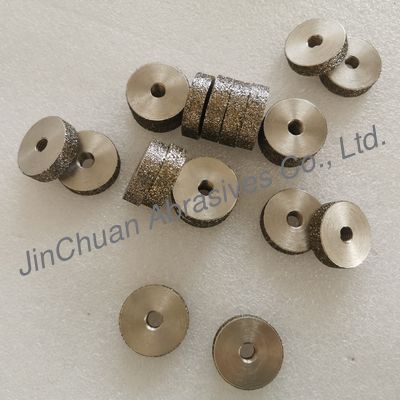 Diameter 38mm Customizable Electroplated Diamond Wheels For Hard Material Grinding