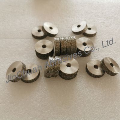 Diameter 38mm Customizable Electroplated Diamond Wheels For Hard Material Grinding