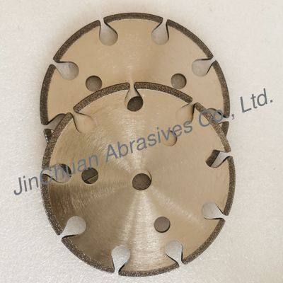 B80/100  145*4.8 * 16 *6 Mm  Dinasaw CBN Cyclone Grinding Wheels  For Sharpening Chain Saws
