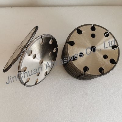 B80/100  145*4.8 * 16 *6 Mm  Dinasaw CBN Cyclone Grinding Wheels  For Sharpening Chain Saws