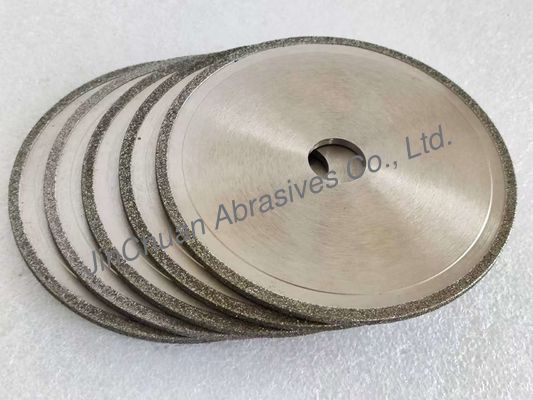 200mm 4.5mm Thickness Electroplated Bonded CBN Wheels For Fluting And Slotting