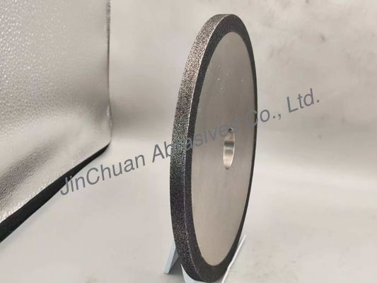 Electroplated CBN Grinding Wheels 200*9.5mm With Radius 0.38mm For Precision Grinding And Smooth Surface Finishing