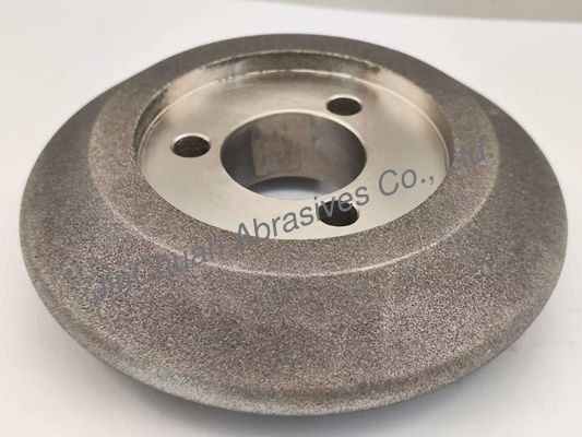 122*31.2*32mm R5 Electroplated CBN Grinding Wheels For Smooth Finishing CBN200/230