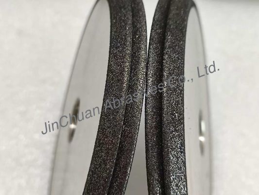 Customized Electroplated CBN Grinding Wheel With Double Teeth Diameter 125mm