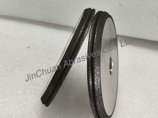 Customized Electroplated CBN Grinding Wheel With Double Teeth Diameter 125mm