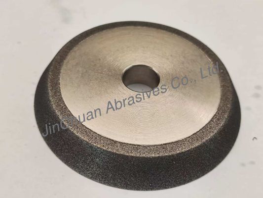 OEM Kind 76.2mm Steel Basebody CBN Sharpening Wheels For Chamfering