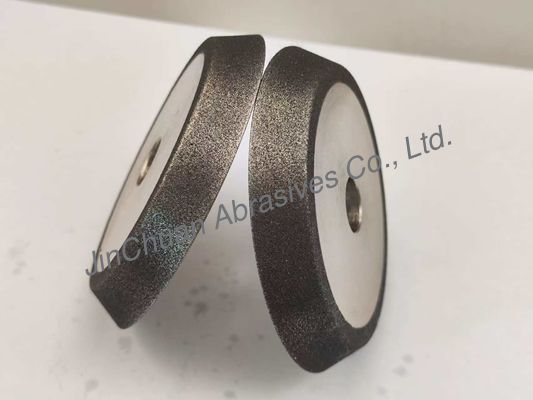 OEM Kind 76.2mm Steel Basebody CBN Sharpening Wheels For Chamfering