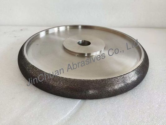 Electroplated CBN Grinding Wheel For Band Saw Blade With Steel Body Diameter 300mm