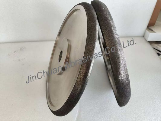 Electroplated CBN Grinding Wheel For Band Saw Blade With Steel Body Diameter 300mm