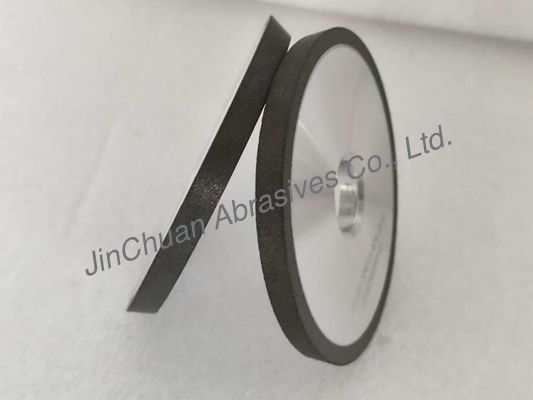 Gray CBN Resin Bond Grinding Wheel 1V1 75mm With 10 Degress For Efficiency Gashing