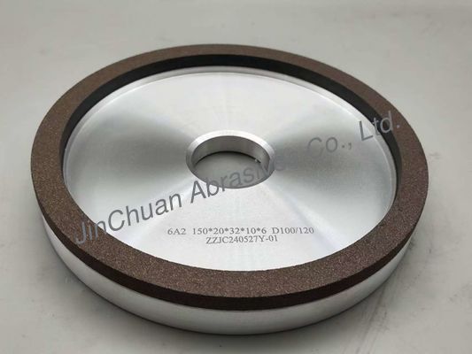 6A2 150mm Resin Wheel Diamond Grinder Disc For TCT Carbide Grinding Cup Wheel