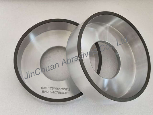 6A2 Resin Grinding Wheel For HSS Steel Cbn Grinding Disc 175mm