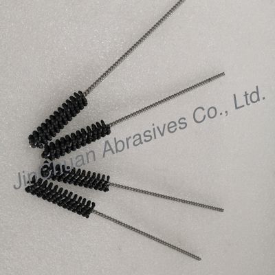 Honing Brushes For Precision Hole Polishing And Internal Hole Machining Installed On CNC Milling Machine Tools