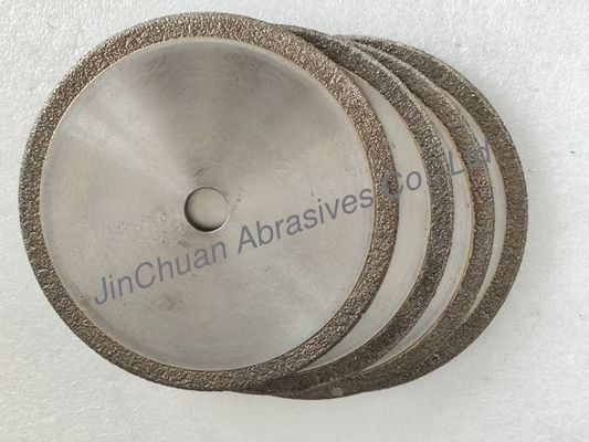 Long Lifespan Vacuum Brazed Diamong Grinding Wheel With D40/50 Grit