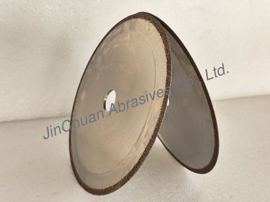 1A1 600*2.5*20*5mm  B100/120  Edge Design R0.5 Fillet + 7° Chamfer  Electroplated CBN Cutting Disc