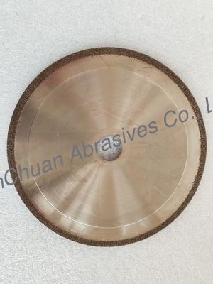 1A1 600*2.5*20*5mm  B100/120  Edge Design R0.5 Fillet + 7° Chamfer  Electroplated CBN Cutting Disc
