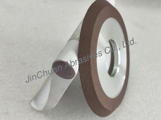 1V1 45 Degree Reinoid Diamond Wheel 100mm Wet Working Resin Bonded Diamond Wheel