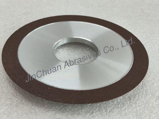 1V1 45 Degree Reinoid Diamond Wheel 100mm Wet Working Resin Bonded Diamond Wheel